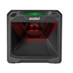 Imagen del lector de códigos de barras fijo Motorola DS7708, soporta códigos 1D y 2D, con luz LED y color negro, SKU DS7708-SR00004ZCWW