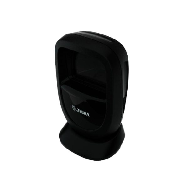 Imagen del Zebra DS9308-SR, un lector de códigos de barras fijo capaz de leer códigos 1D y 2D, equipado con tecnología LED, SKU: DS9308-SR4U2100AZE.