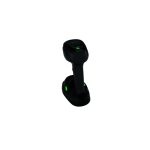 Zebra DS9908-SR handheld barcode scanner, capable of reading 1D and 2D barcodes, in black color, SKU DS9908-SR4U230RAZE