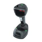 Zebra DS9908-SRR lector de códigos de barras portátil con capacidad para 1D/2D en color negro, SKU DS9908-SRR0004ZZIL, utilizado en TPV y movilidad profesional.