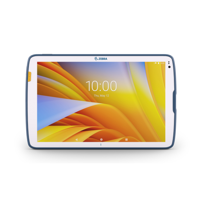 Zebra ET40 Tablet con Qualcomm Snapdragon y 64 GB de Almacenamiento Tablet Zebra ET40 con Qualcomm Snapdragon, 64 GB de almacenamiento, pantalla de 25.6 cm, 4 GB de RAM, Wi-Fi 6, Android 11, color azul. SKU ET40AB-0H1C1B0-A6
