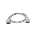 Imagen del cable de serie Zebra SERIAL INTERFACE CABLE 6IN (DB-9 TO DB-9) color gris de 1,8 metros con SKU G105850-003