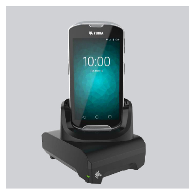 Zebra accesorio KT-TC51-ETH1-01 para lector de código de barras con conexión Ethernet Imagen del accesorio Zebra KT-TC51-ETH1-01 para lector de código de barras, muestra la conexión Ethernet del SKU KT-TC51-ETH1-01