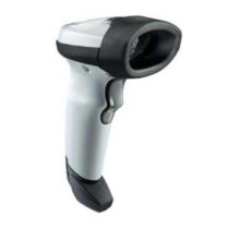 Motorola LI2208, lector de códigos de barras portátil 1D lineal en color blanco, SKU LI2208-SR00006ZZWW