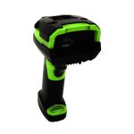 Imagen del Zebra LI3678-ER lector de códigos de barras portátil 1D en negro y verde. SKU LI3678-ER2F003VZWW. Ideal para TPV y movilidad profesional.