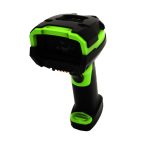 Imagen del Zebra LI3678-ER lector de códigos de barras portátil 1D en negro y verde. SKU LI3678-ER2F003VZWW. Ideal para TPV y movilidad profesional.