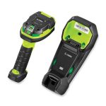 Zebra LI3678-ER lector de códigos de barras portátil 1D en colores negro y verde, identificador LI3678-ER3U42A0S1W, ideal para TPV y movilidad profesional