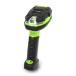 Zebra LI3678-ER lector de códigos de barras portátil 1D en colores negro y verde, identificador LI3678-ER3U42A0S1W, ideal para TPV y movilidad profesional