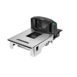 Imagen del Zebra MP7012, un lector de códigos de barras 1D/2D con tecnología CMOS. Está en color negro con acabados en acero inoxidable. SKU: MP7012-LNSLM00EU