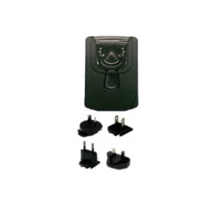 Cargador de dispositivo móvil Zebra negro, diseñado para lectores de código, compatible con corriente alterna, SKU PWR-WUA5V6W0WW