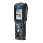 Imagen del Zebra Workabout Pro 4, un ordenador móvil de mano con pantalla táctil de 9,4 cm, resolución de 640 x 480 píxeles, y peso de 526 g. SKU: WA4L21093100020W