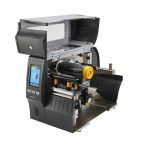 Impresora de recibos Zebra ZT411 con resolución de 300 x 300 DPI, compatible con conexión inalámbrica y alámbrica. Modelo SKU ZT41143-T2E0000Z.