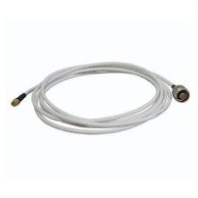 Cable coaxial Zyxel LMR-200 de 3 metros en color blanco, SKU 91-005-074001G, ideal para conexión de antenas
