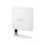Router inalámbrico Zyxel FWA710 con Multi-Gigabit Ethernet, doble banda 2,4 GHz / 5 GHz y tecnología 5G, color blanco. SKU: FWA710-EUZNN1F