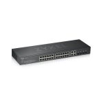Switch gestionado de Zyxel modelo GS1920-24V2 con 24 puertos Gigabit Ethernet, color negro, SKU GS1920-24V2-EU0101F