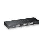 Switch gestionado Zyxel L2 Gigabit Ethernet modelo GS2220-28-EU0101F con 28 puertos y color negro