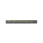 Zyxel GS2220-50HP-EU0101F switch gestionado L2 con 50 puertos Gigabit Ethernet PoE, color negro