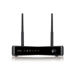 Router inalámbrico Zyxel LTE3301-PLUS con Gigabit Ethernet, doble banda 2,4 GHz y 5 GHz, 4G, color negro. SKU: LTE3301-PLUS-EUZNN1F