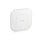 Punto de acceso inalámbrico Zyxel NWA110AX con velocidad de 1200 Mbit/s en color blanco, compatible con Energía sobre Ethernet (PoE). SKU: NWA110AX-EU0202F
