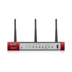 Zyxel USG20W-VPN-EU0101F router inalámbrico Gigabit Ethernet doble banda 2,4 GHz y 5 GHz en colores gris y rojo