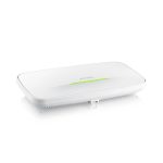 Imagen del punto de acceso inalámbrico blanco Zyxel WAX640S-6E con capacidad de 4800 Mbit/s y soporte para energía sobre Ethernet, SKU WAX640S-6E-EU0101F