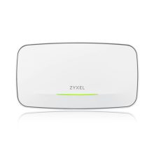 Imagen del punto de acceso inalámbrico blanco Zyxel WAX640S-6E con capacidad de 4800 Mbit/s y soporte para energía sobre Ethernet, SKU WAX640S-6E-EU0101F