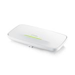 Imagen del punto de acceso inalámbrico blanco Zyxel WAX640S-6E con capacidad de 4800 Mbit/s y soporte para energía sobre Ethernet, SKU WAX640S-6E-EU0101F