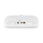 Imagen del punto de acceso inalámbrico blanco Zyxel WAX640S-6E con capacidad de 4800 Mbit/s y soporte para energía sobre Ethernet, SKU WAX640S-6E-EU0101F