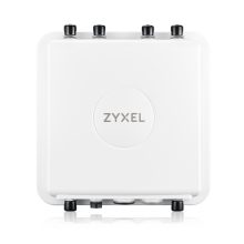 Zyxel WAX655E, punto de acceso WiFi 6 con velocidad de 4800 Mbit/s, color blanco y soporte para energía sobre Ethernet (PoE), SKU: WAX655E-EU0101F