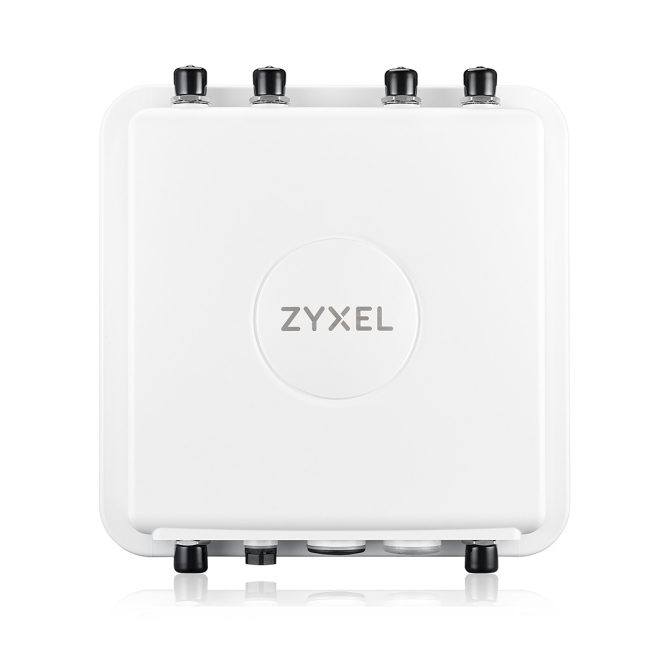 Zyxel WAX655E Punto de Acceso WiFi 6 4800 Mbit/s PoE Blanco Zyxel WAX655E, punto de acceso WiFi 6 con velocidad de 4800 Mbit/s, color blanco y soporte para energía sobre Ethernet (PoE), SKU: WAX655E-EU0101F