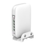 Router Zyxel Multy M1 inalámbrico doble banda (2,4 GHz/5 GHz) en color blanco, SKU WSM20-EU0201F, ideal para redes WiFi rápidas y estables