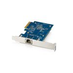 Vista frontal de la tarjeta de red interna Zyxel XGN100C, compatible con Ethernet 1000 Mbit/s, SKU XGN100C-ZZ0101F