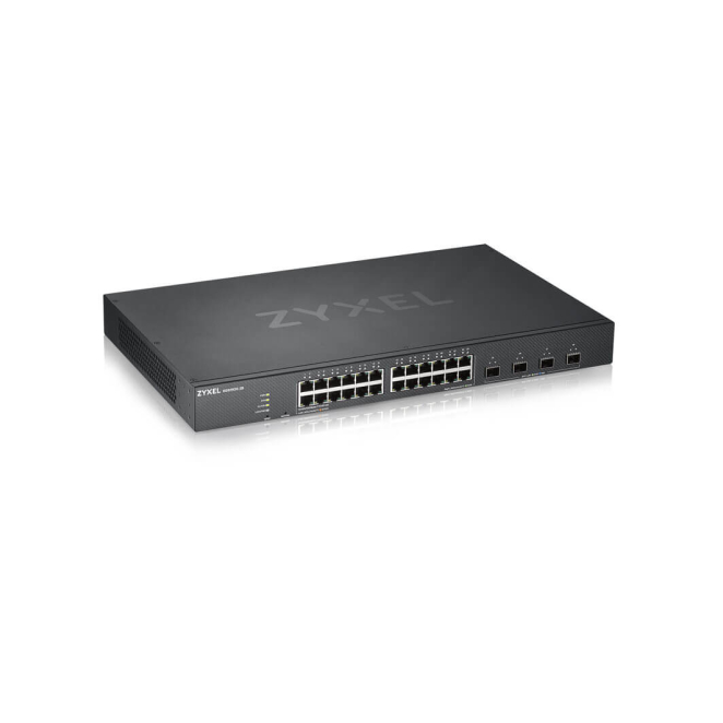 Zyxel Switch Gestionado L3 Gigabit Ethernet Negro Switch Zyxel XGS1930-28 gestionado clase L3 con conectividad Gigabit Ethernet (10/100/1000) en color negro, SKU XGS1930-28-EU0101F