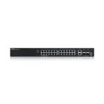 Zyxel XGS2220-30 gestionado L3 Gigabit Ethernet (10/100/1000) negro, SKU XGS2220-30-EU0101F, con 30 puertos para redes