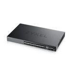 Switch Zyxel XGS2220-30F Gestionado L3 en color negro con 30 puertos, SKU XGS2220-30F-EU0101F