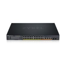 Zyxel XMG1930-30HP switch gestionado L3 2.5G Ethernet con PoE, SKU XMG1930-30HP-ZZ0101F, en color negro y formato 1U