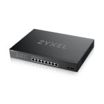 Imagen del switch gestionado L3 Zyxel XS1930-10-ZZ0101F con conectividad 10G Ethernet en color negro